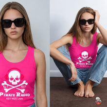 Load image into Gallery viewer, PRKW Hot Pink Skull Tank #1009