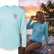 Load image into Gallery viewer, Yes I Am a Pirate Long Sleeve Performance Shirt-Blue